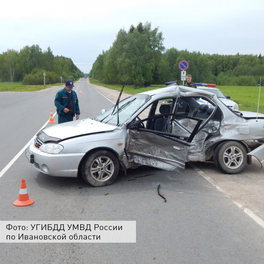 В Тейковском районе в ДТП пострадали пять человек (ФОТО)