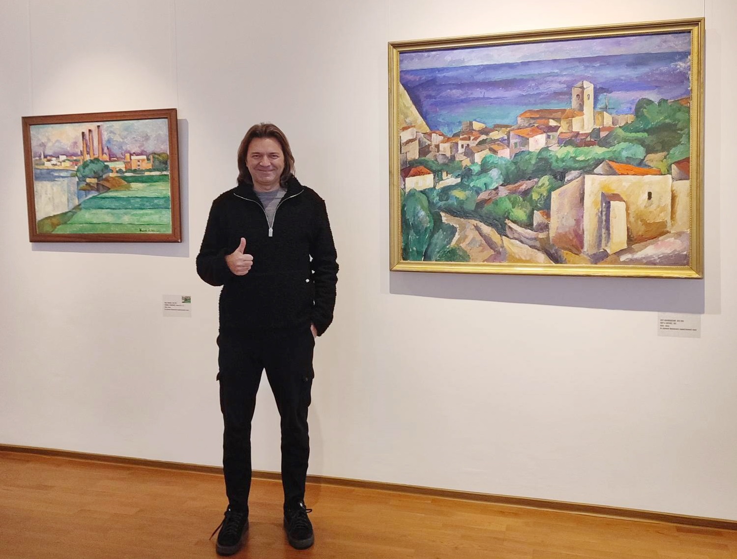 Дмитрий Маликов в четвертый раз посетил художественный музей в Иванове