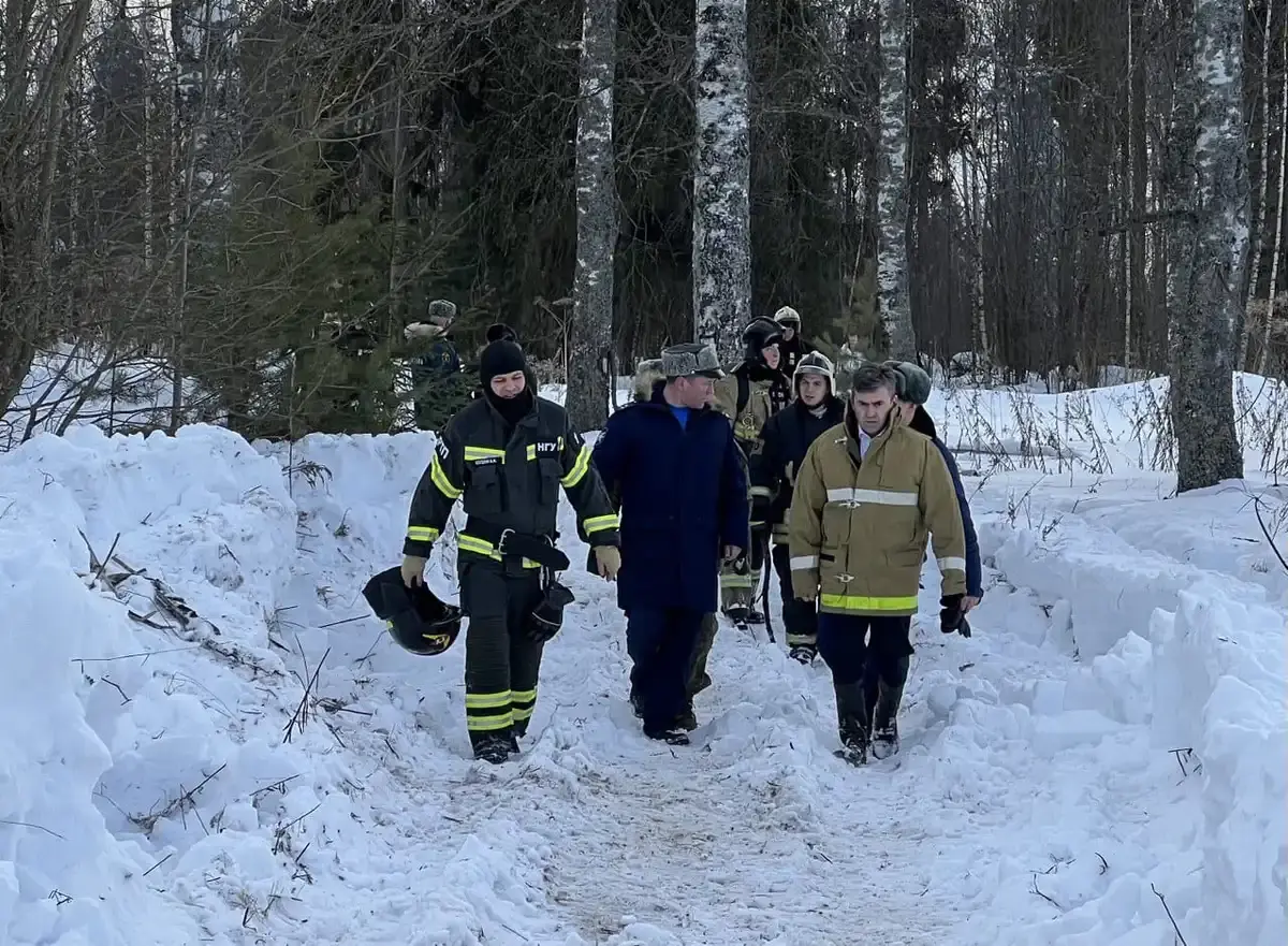 В Ивановской области при взлете потерпел крушение военный самолет Ил-76