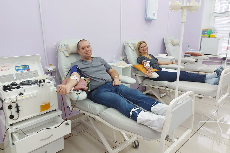 Супруги Крошкины из Иванова сдавали кровь больше 300 раз