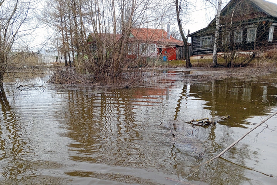 Паводок в Ивановской области начинает спадать