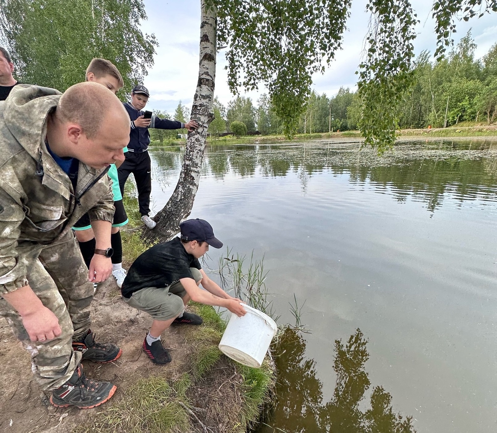 В Ново-Талицах очистят пруд с помощью рыб