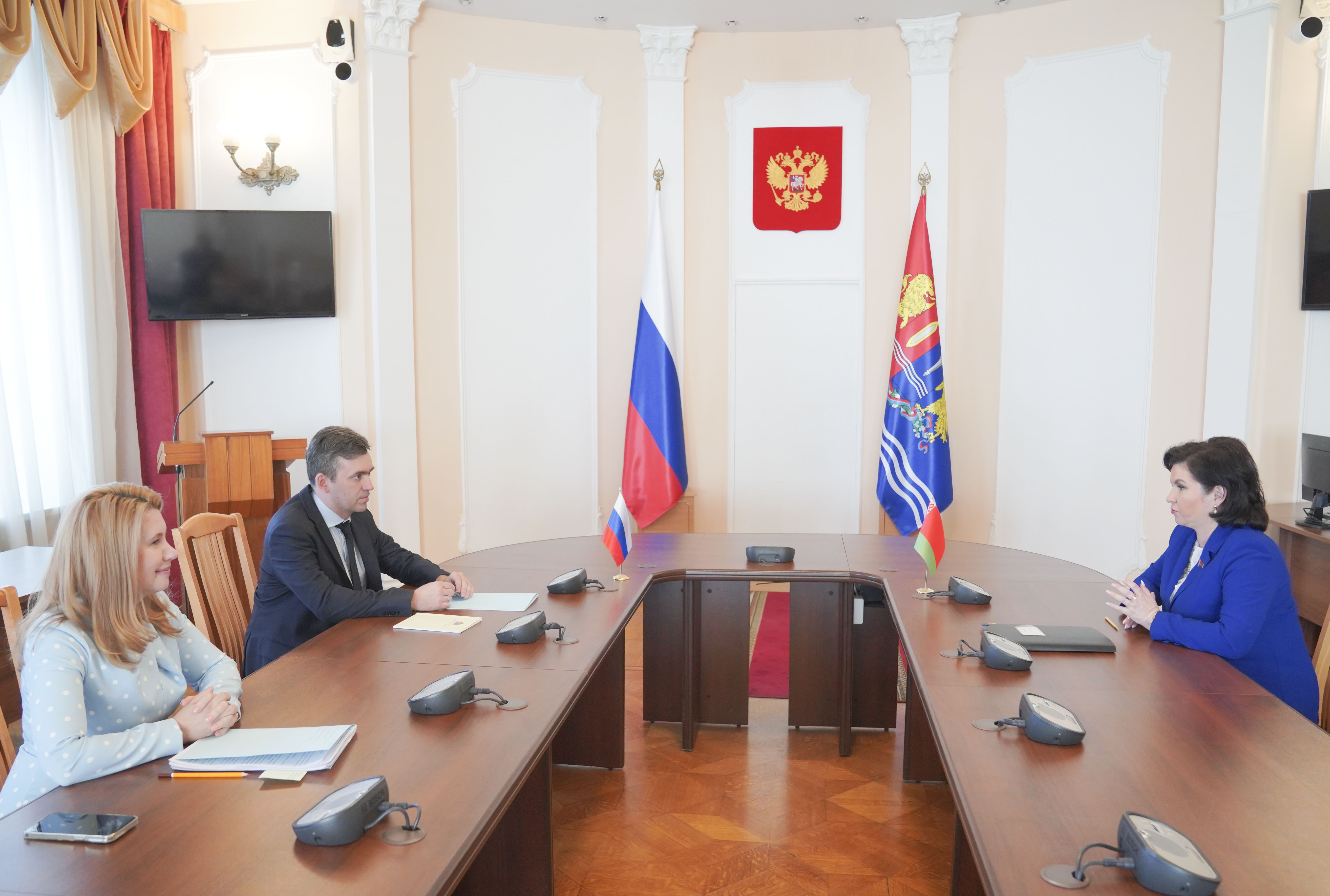 Губернатор Ивановской области провёл переговоры с главой «Беллегпрома»